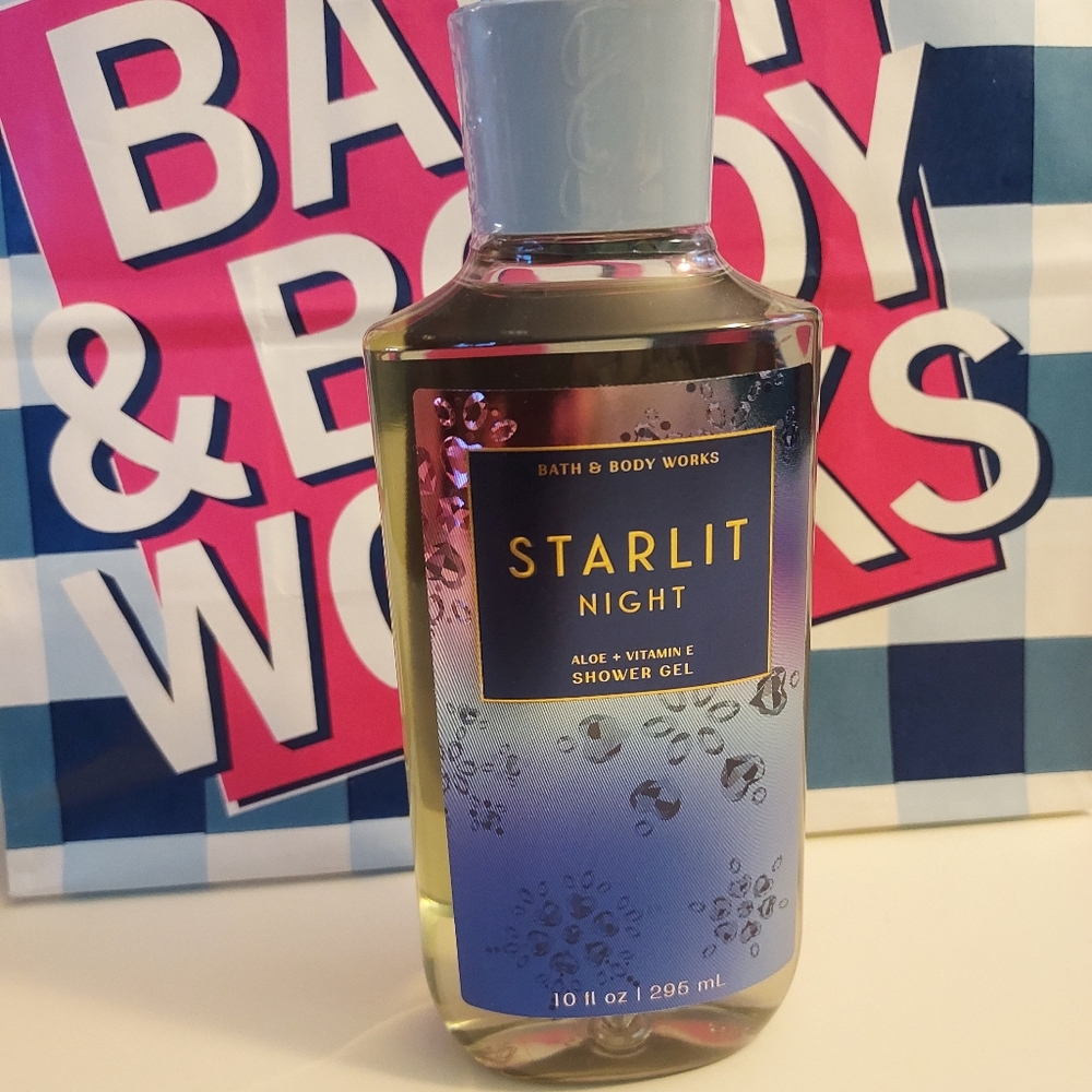 BBW Starlite Night shower gel 10oz.